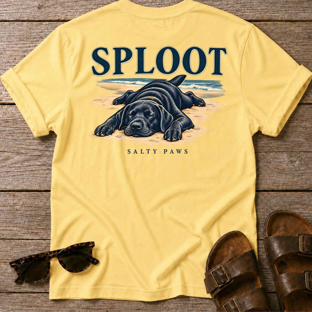 SPLOOT Back Design T-Shirt in Daisy, back view
