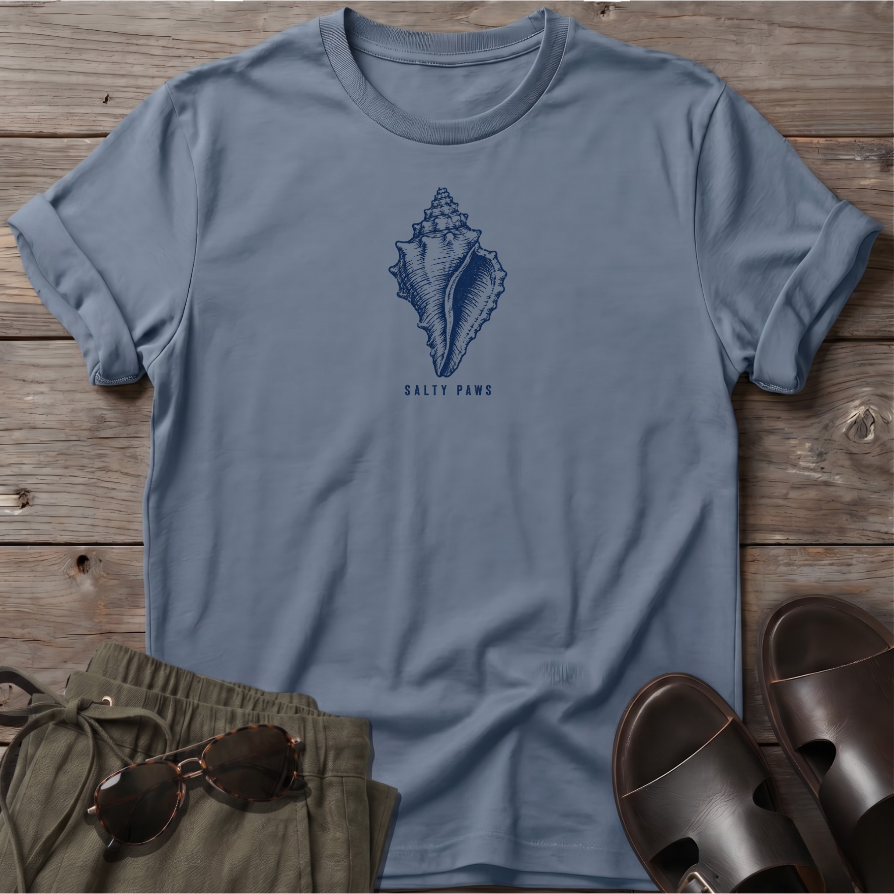 Conche Shell T-Shirt — Art Tee