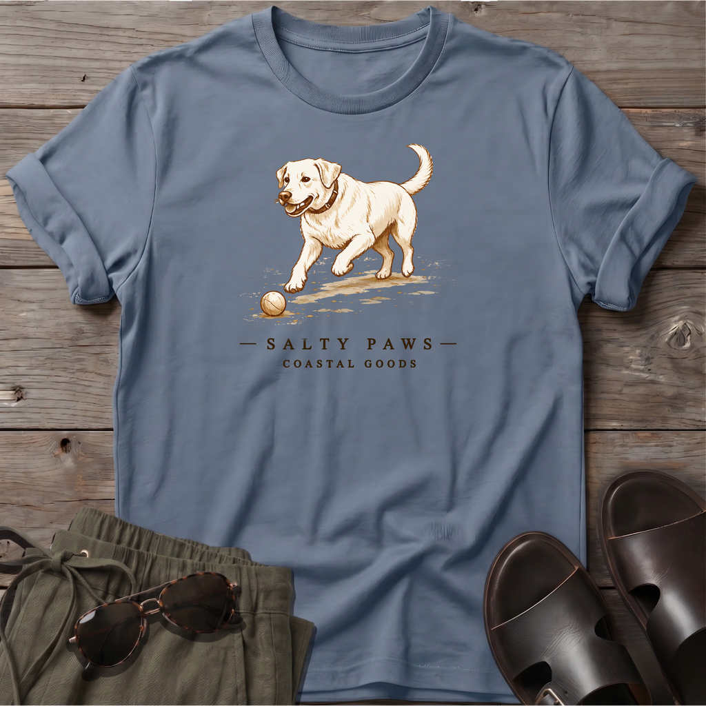 Yellow Lab Dog T-Shirt — Art Tee