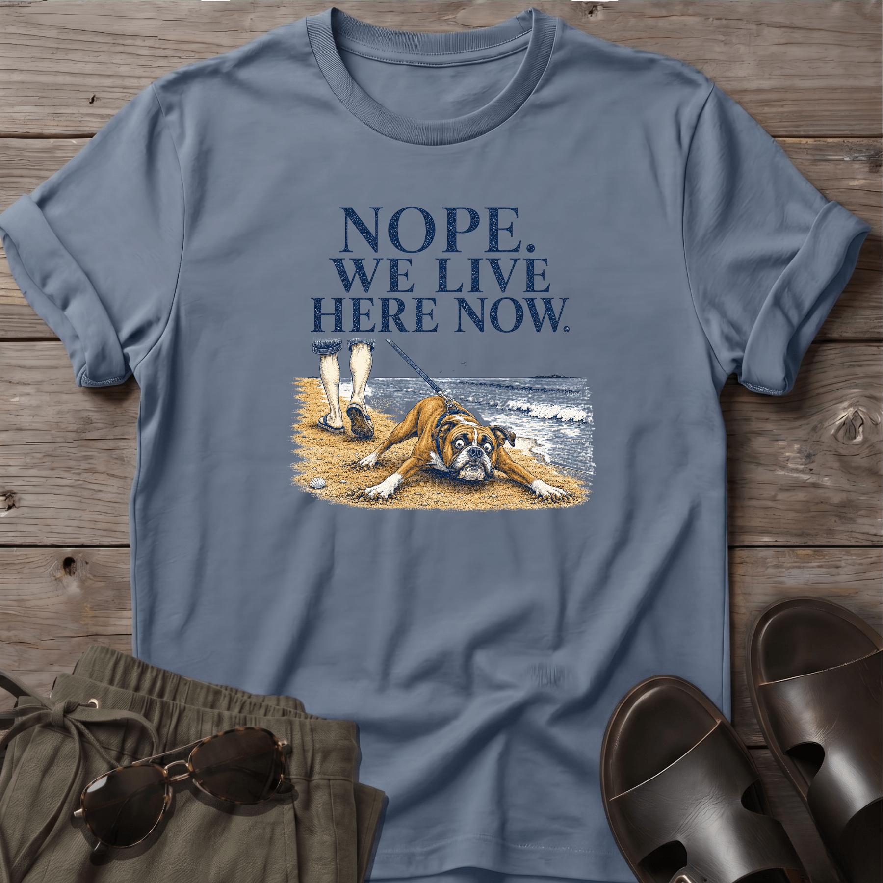 Boxer We Live Here Now T-Shirt