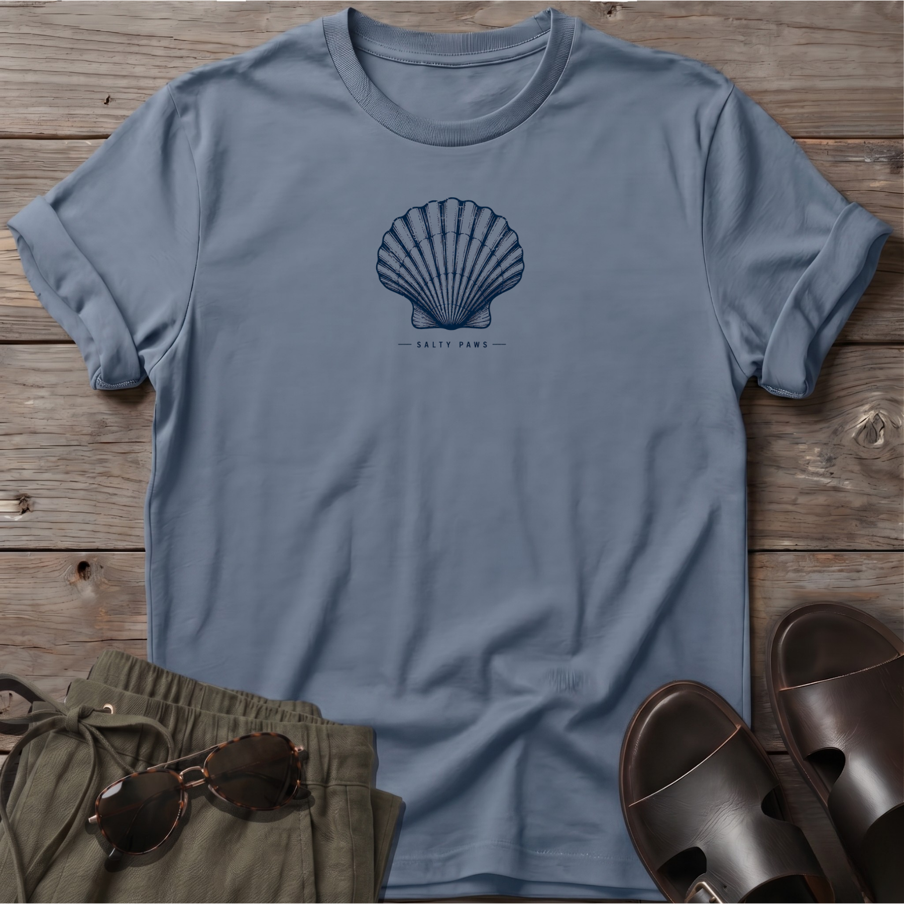 Clam Shell T-Shirt — Art Tee