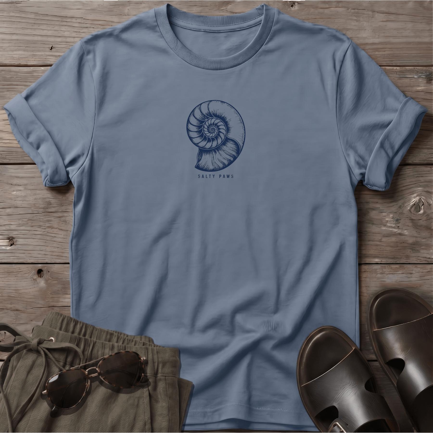 Nautilus Shell T-Shirt — Art Tee
