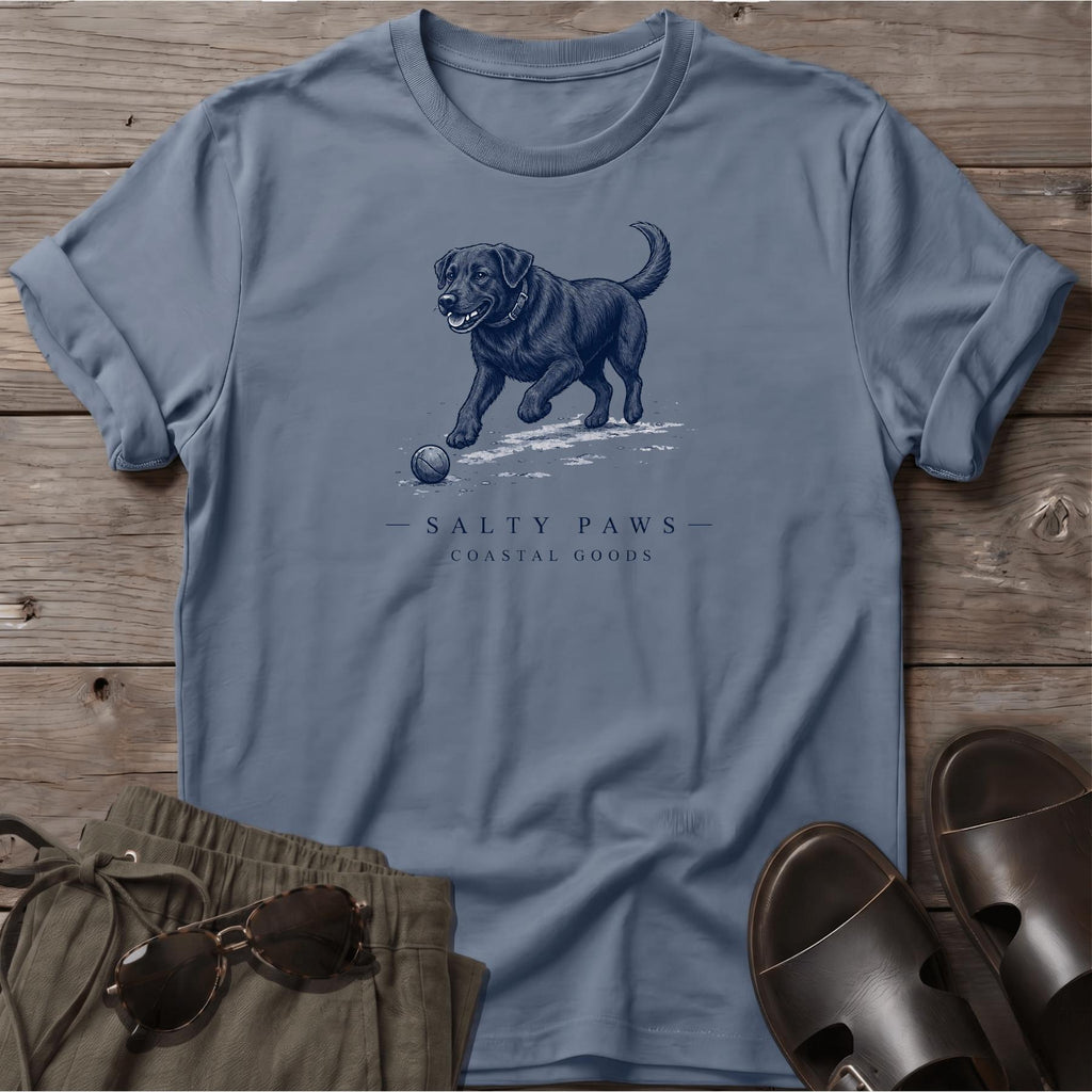 Black Labrador Ball T-Shirt