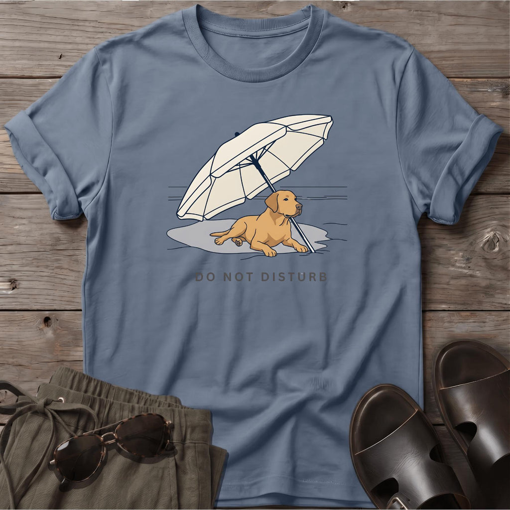 Labrador Retriever DO NOT DISTURB T-Shirt - dog lover coastal t-shirt, Salty Paws
