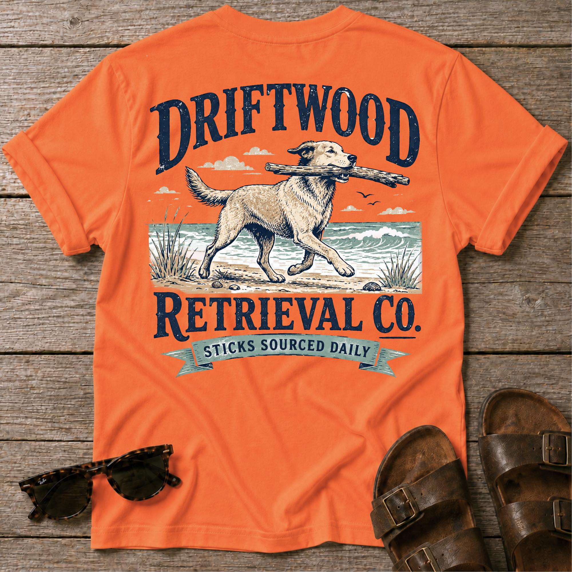 Driftwood Retriever BACK DESIGN