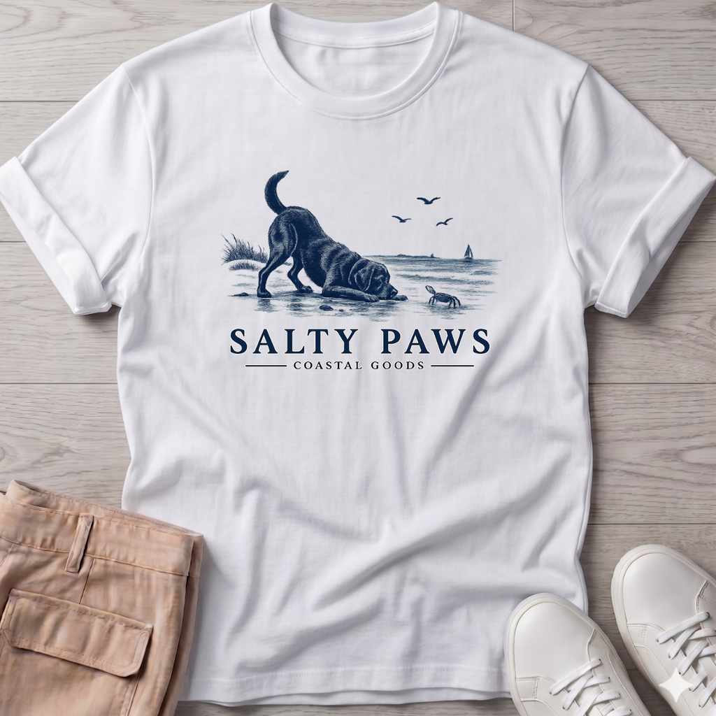 Black Lab vs Crab T-Shirt