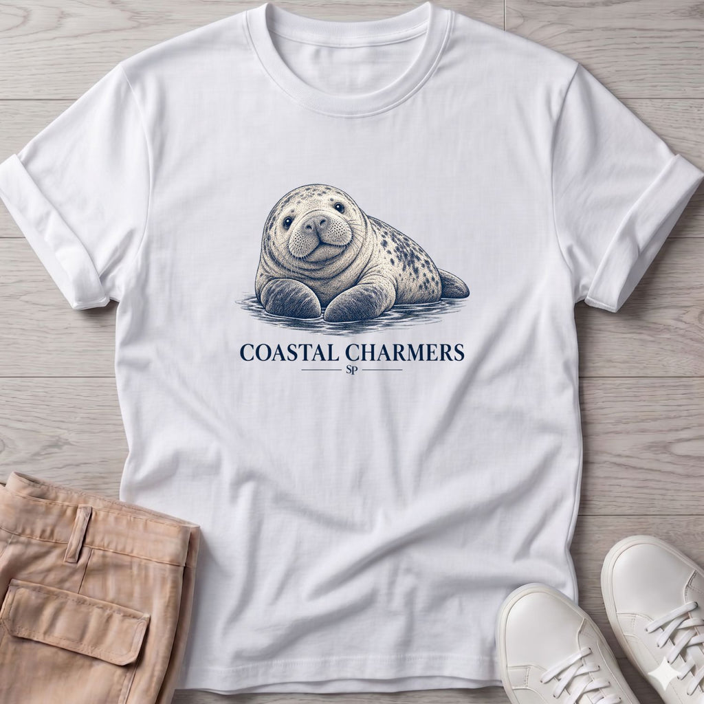 Coastal Charmer Harbor Seal T-Shirt