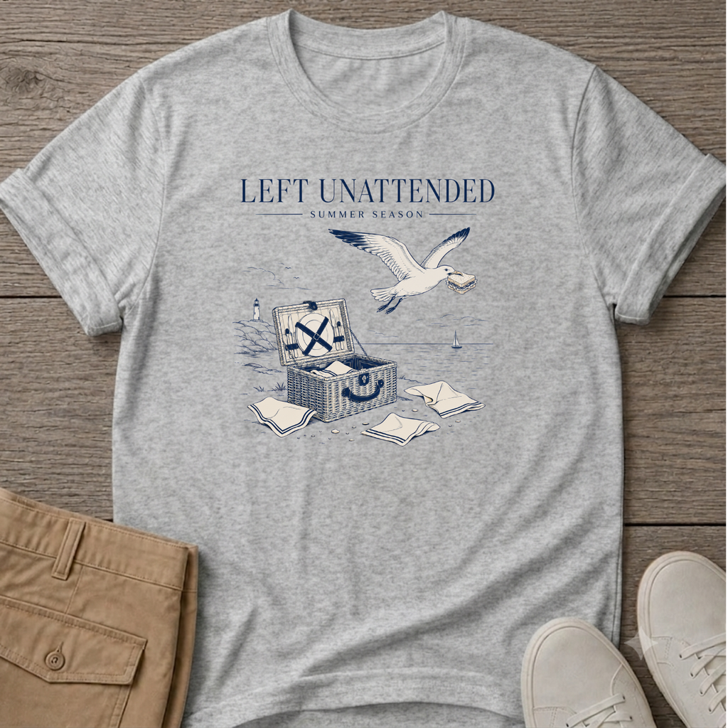Left Unattended Picnic T-Shirt