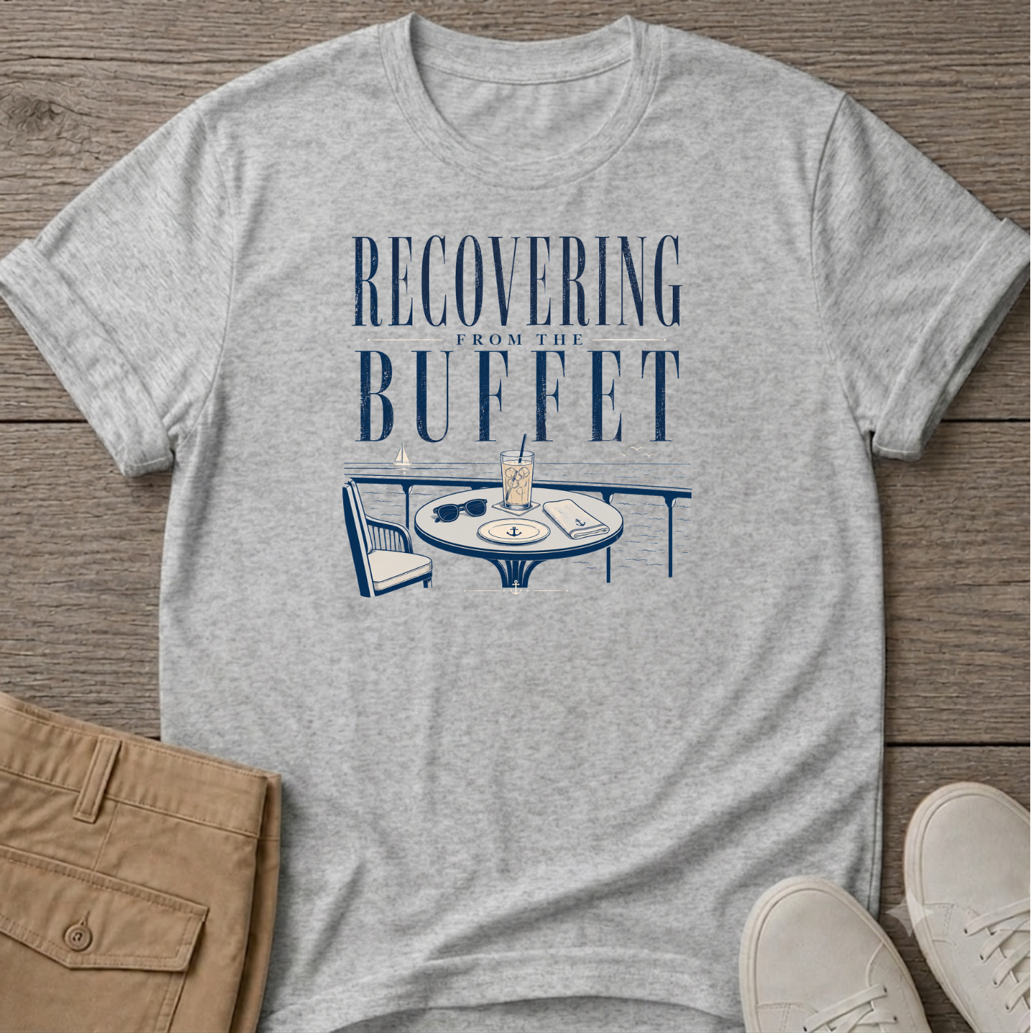 Recovering from Buffet Cruise T-Shirt