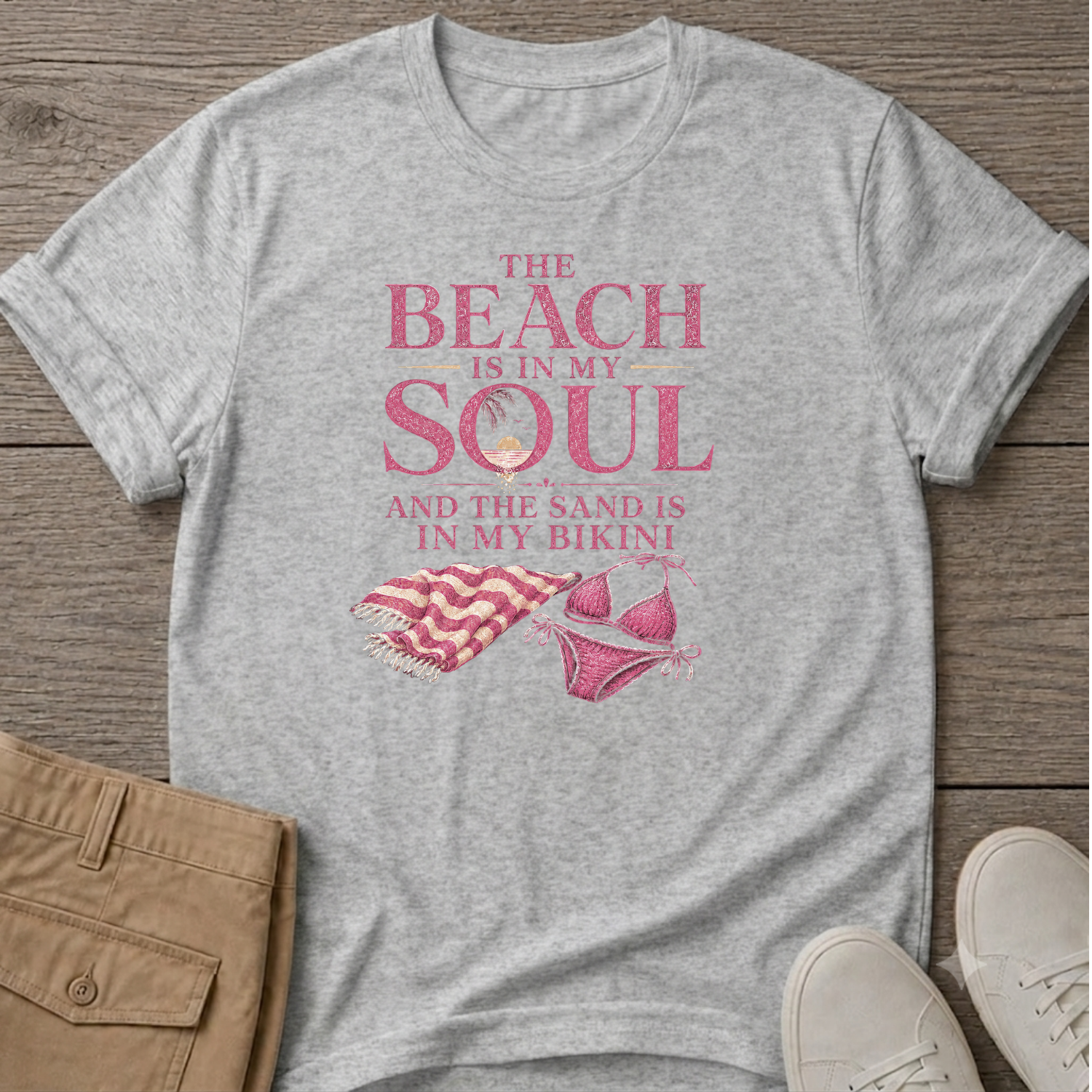 Beach is in my Soul T-Shirt