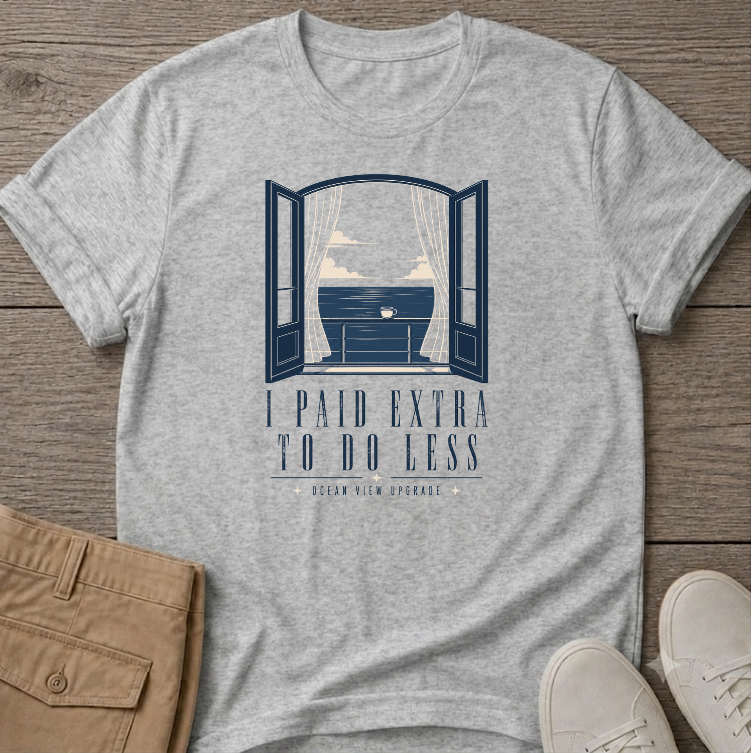 Paid More Do Less Cruise T-Shirt