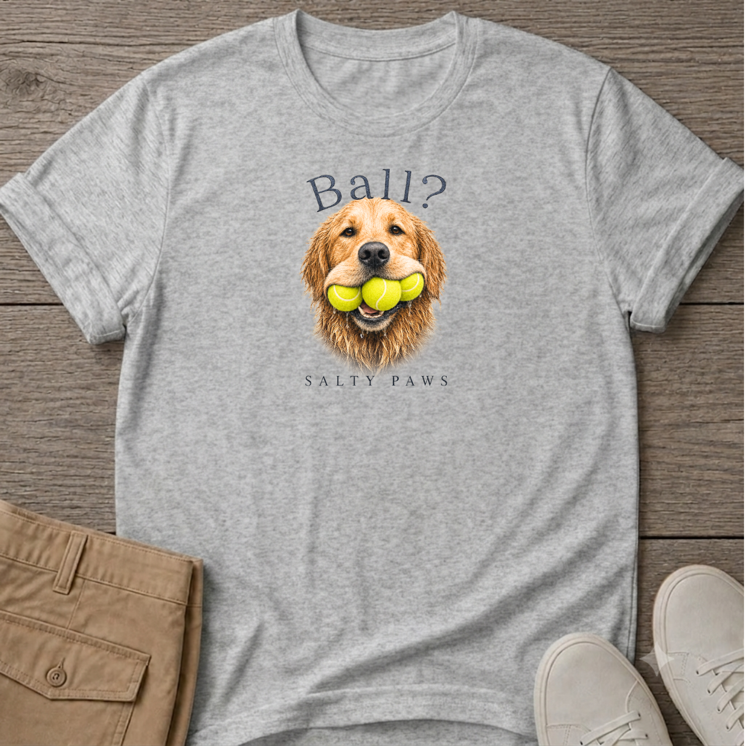 Ball? Golden Retriever T-Shirt