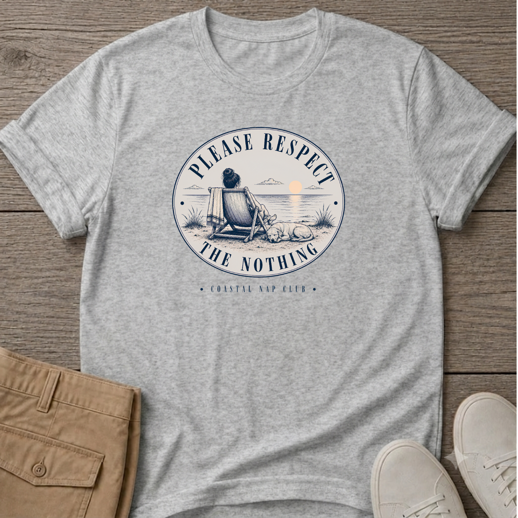Please Respect Her Dog T-Shirt