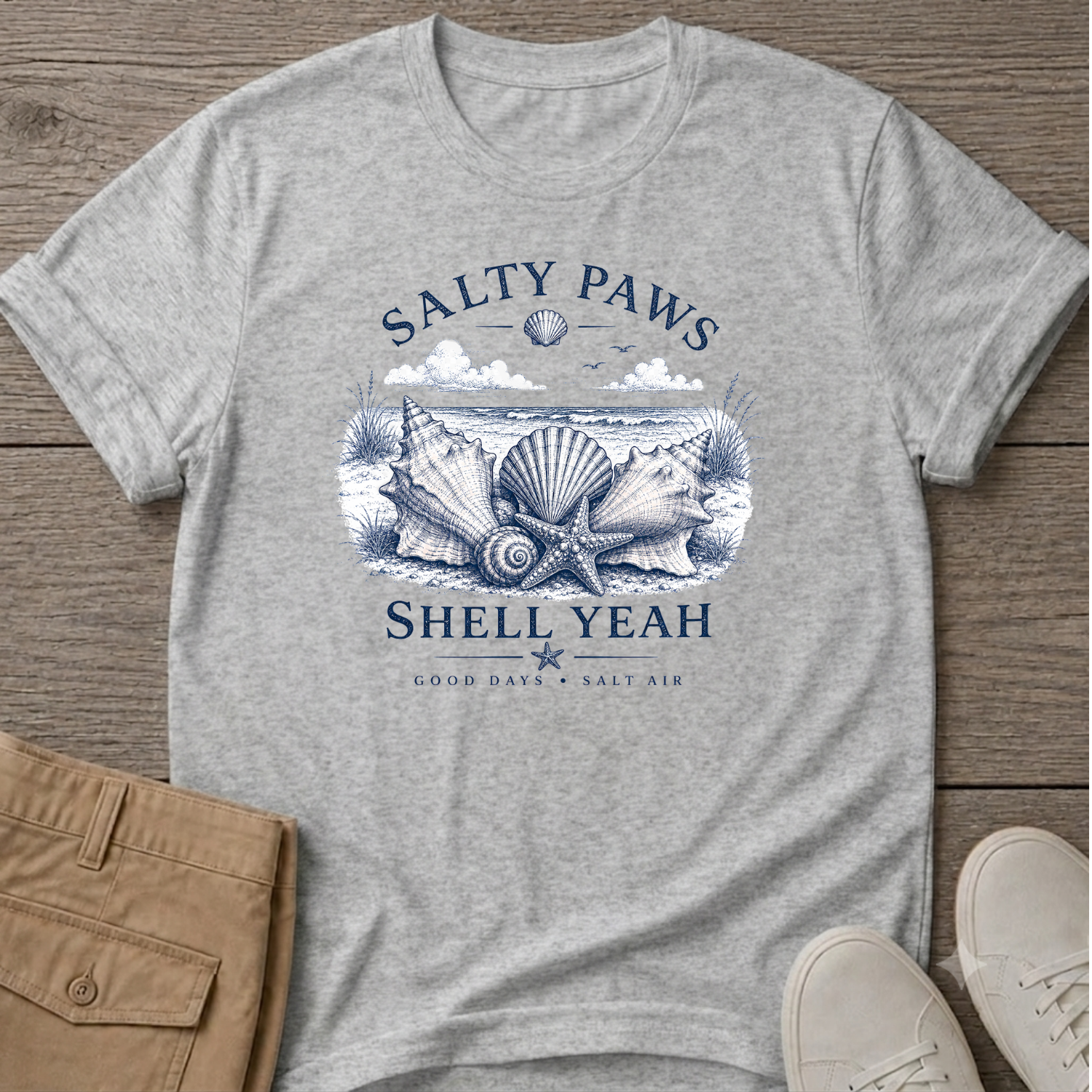 Shell Yeah - Seashells T-Shirt