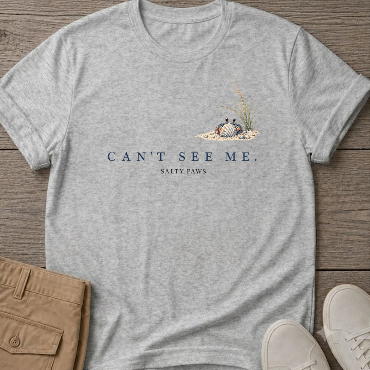 Can't See Me Crab T-Shirt