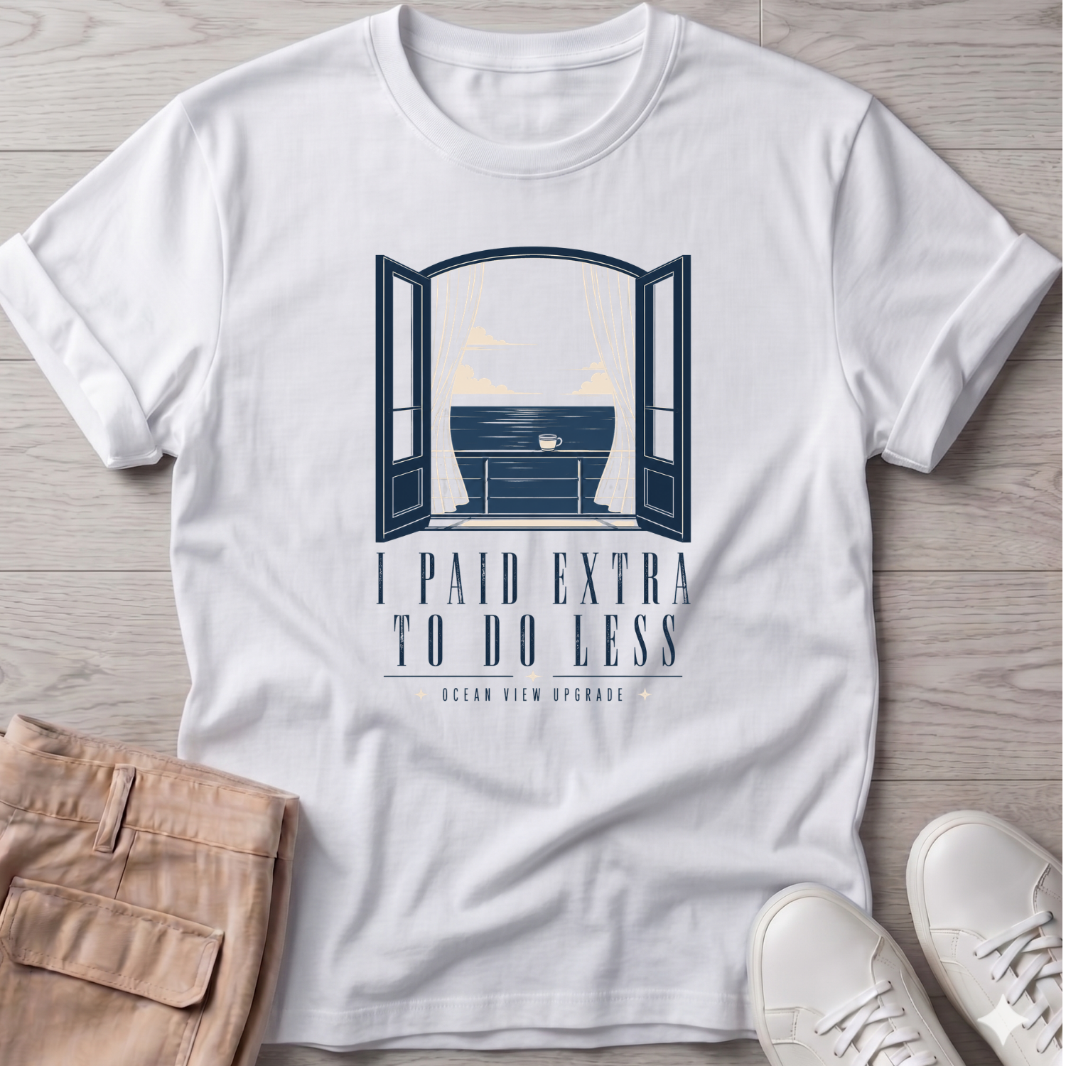 Paid More Do Less Cruise T-Shirt