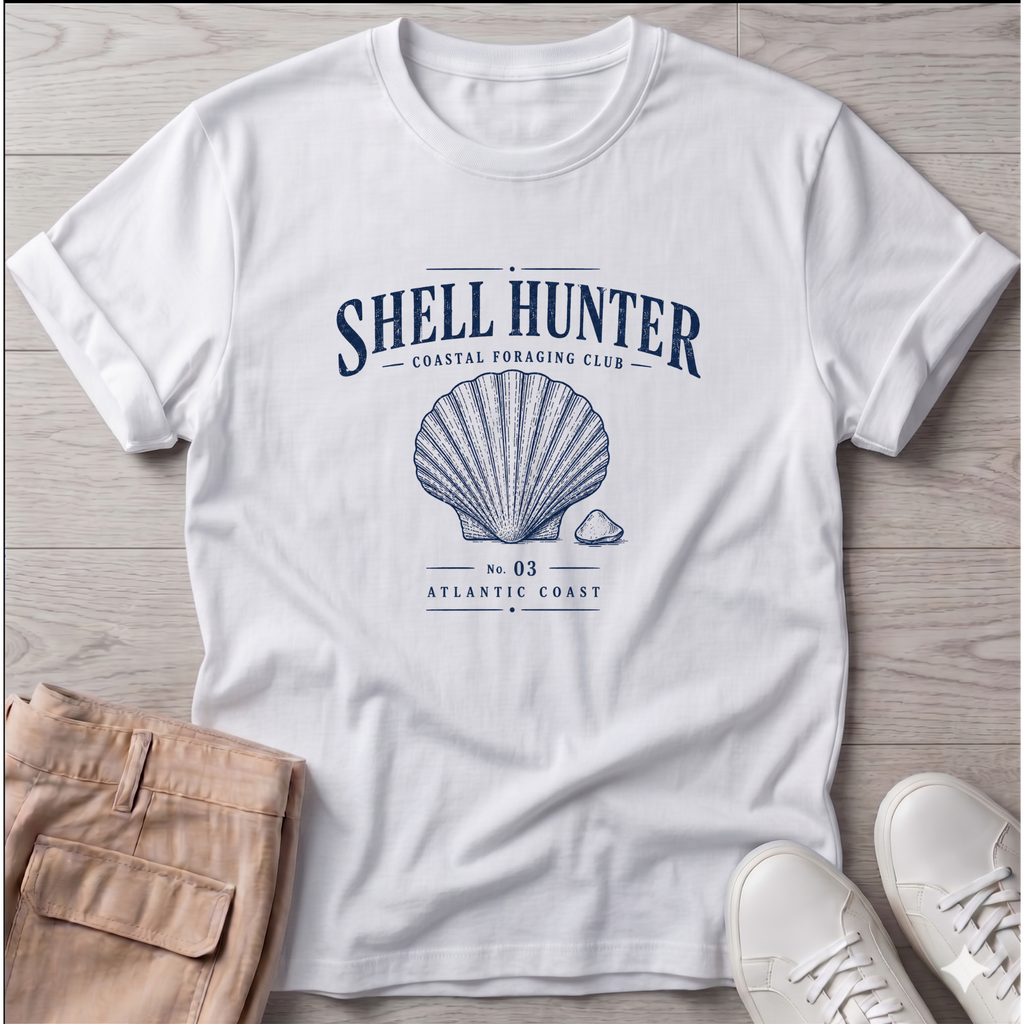 Shell Hunter Beach T-Shirt