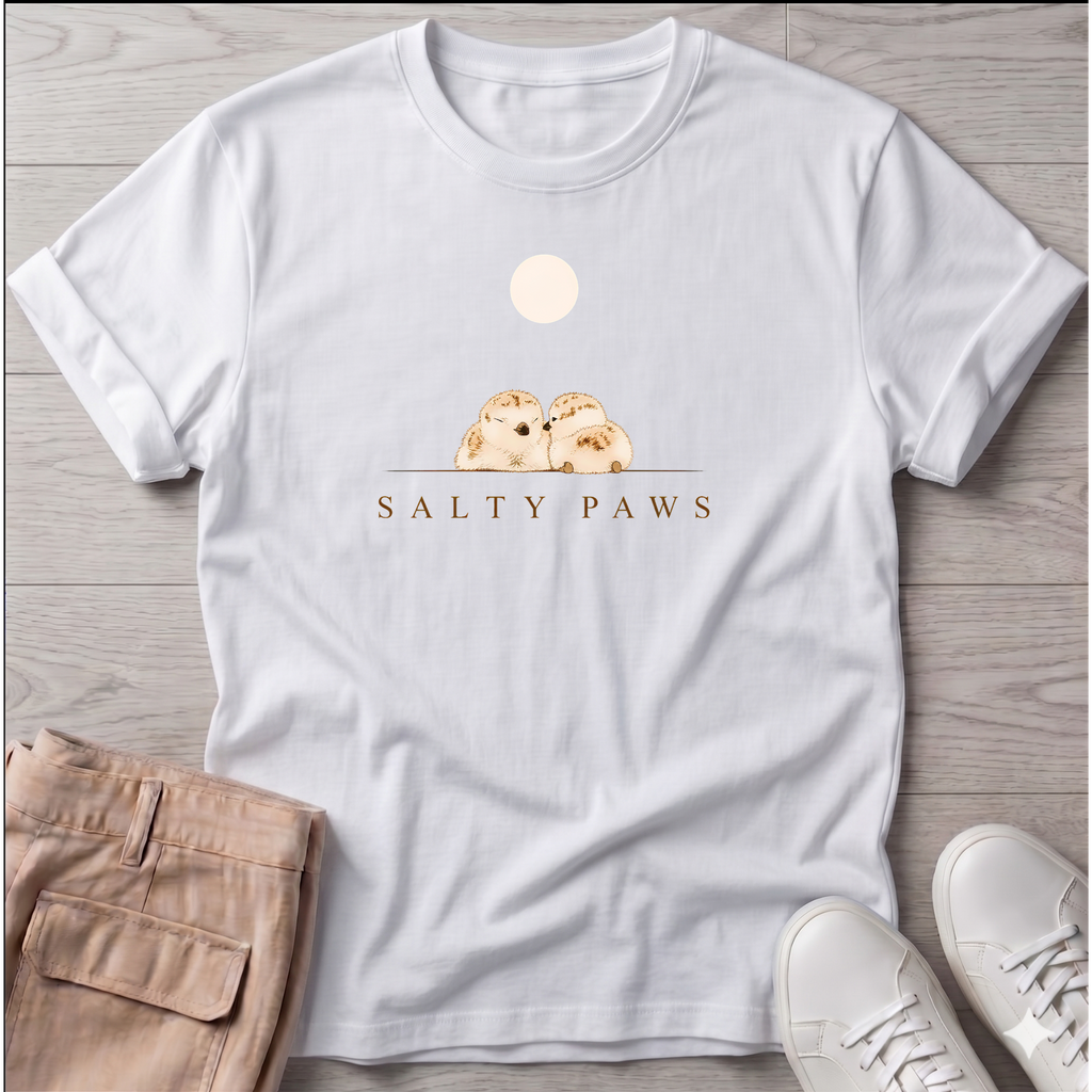 2 Piping Plover Chicks T-Shirt