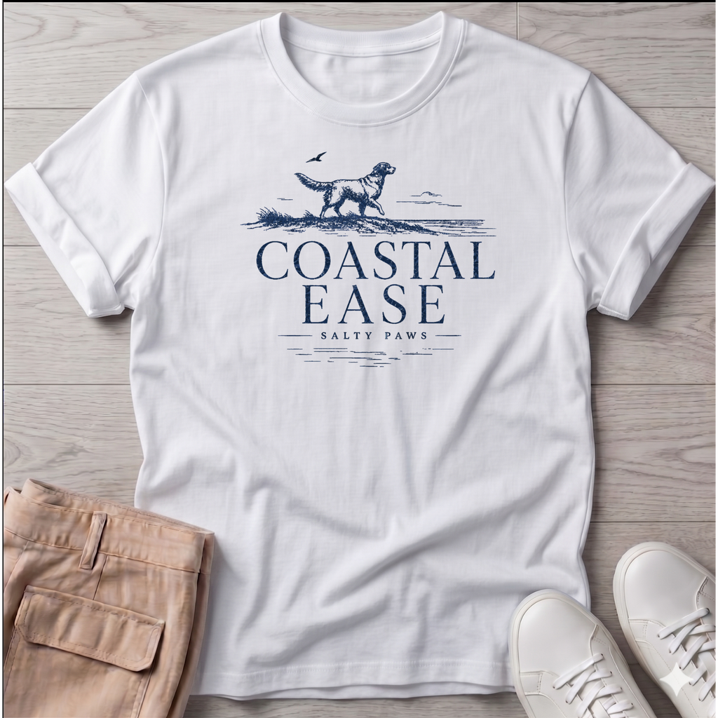 Coastal Ease Dog T-Shirt