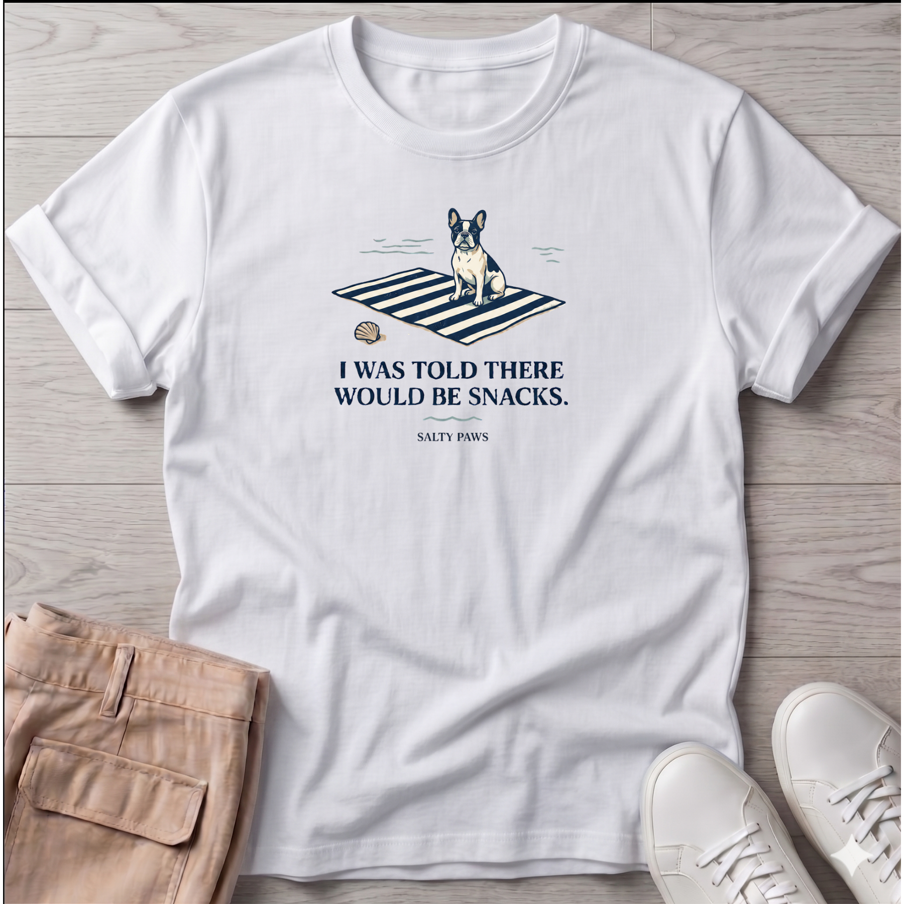 Was Told Snacks Frenchie Dog T-Shirt