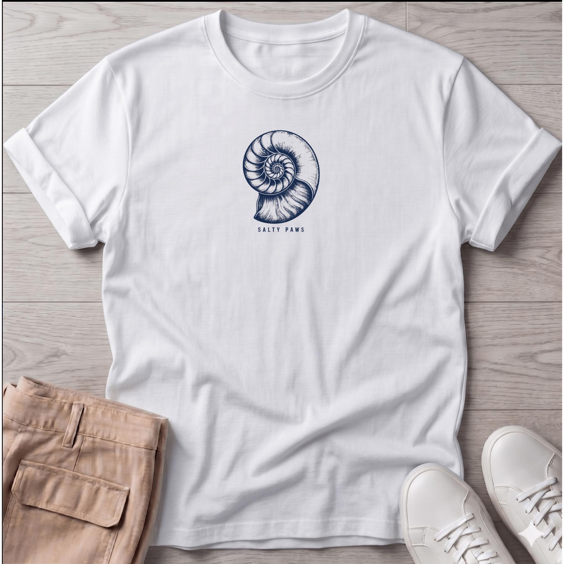 Nautilus Shell T-Shirt — Art Tee