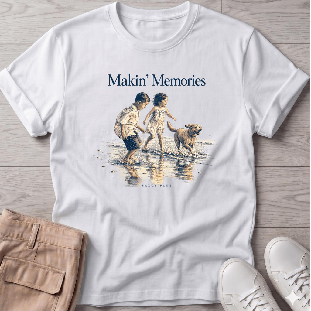 Makin Memories Children Dog T-Shirt Vacation