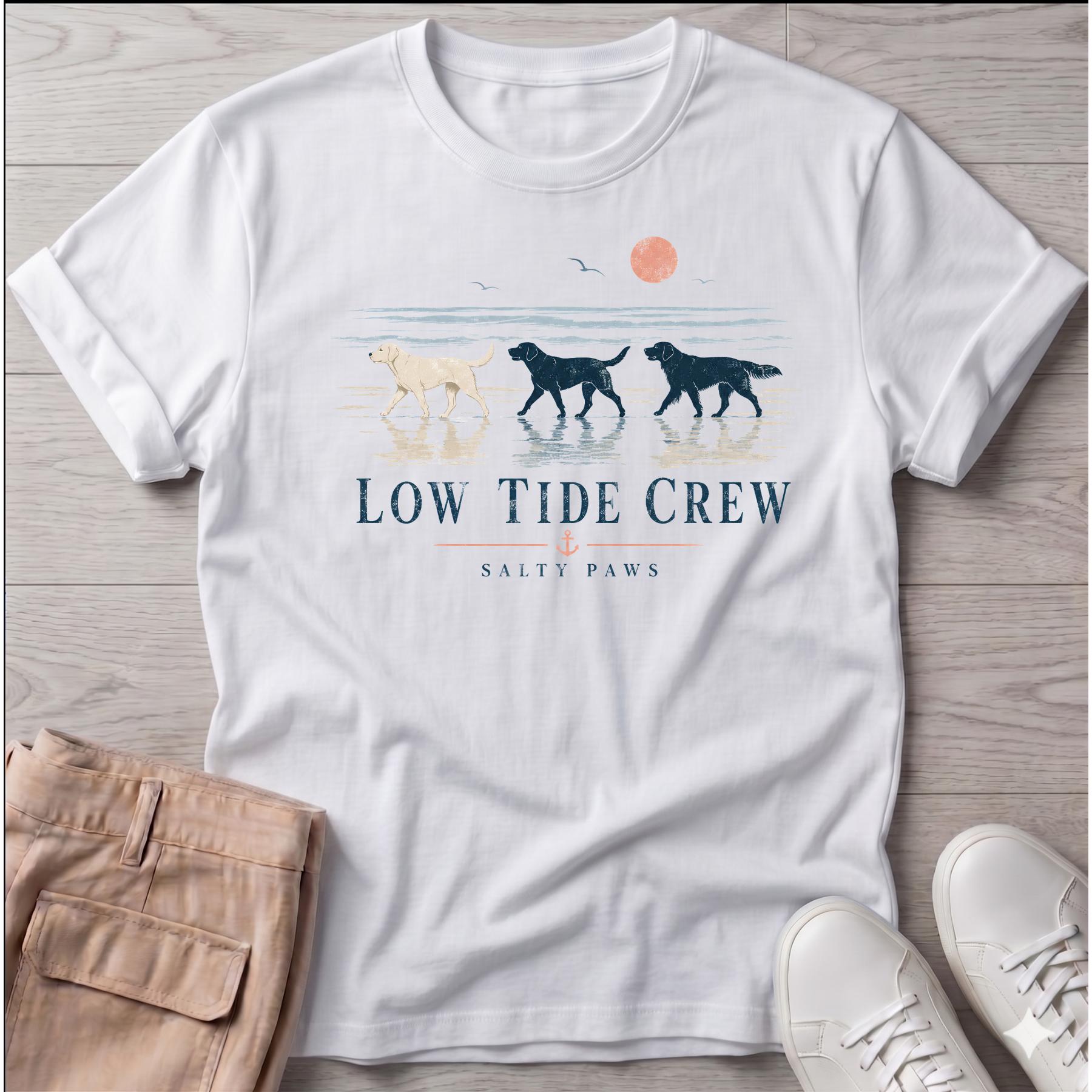 Low Tide Crew Golden Dog T-Shirt