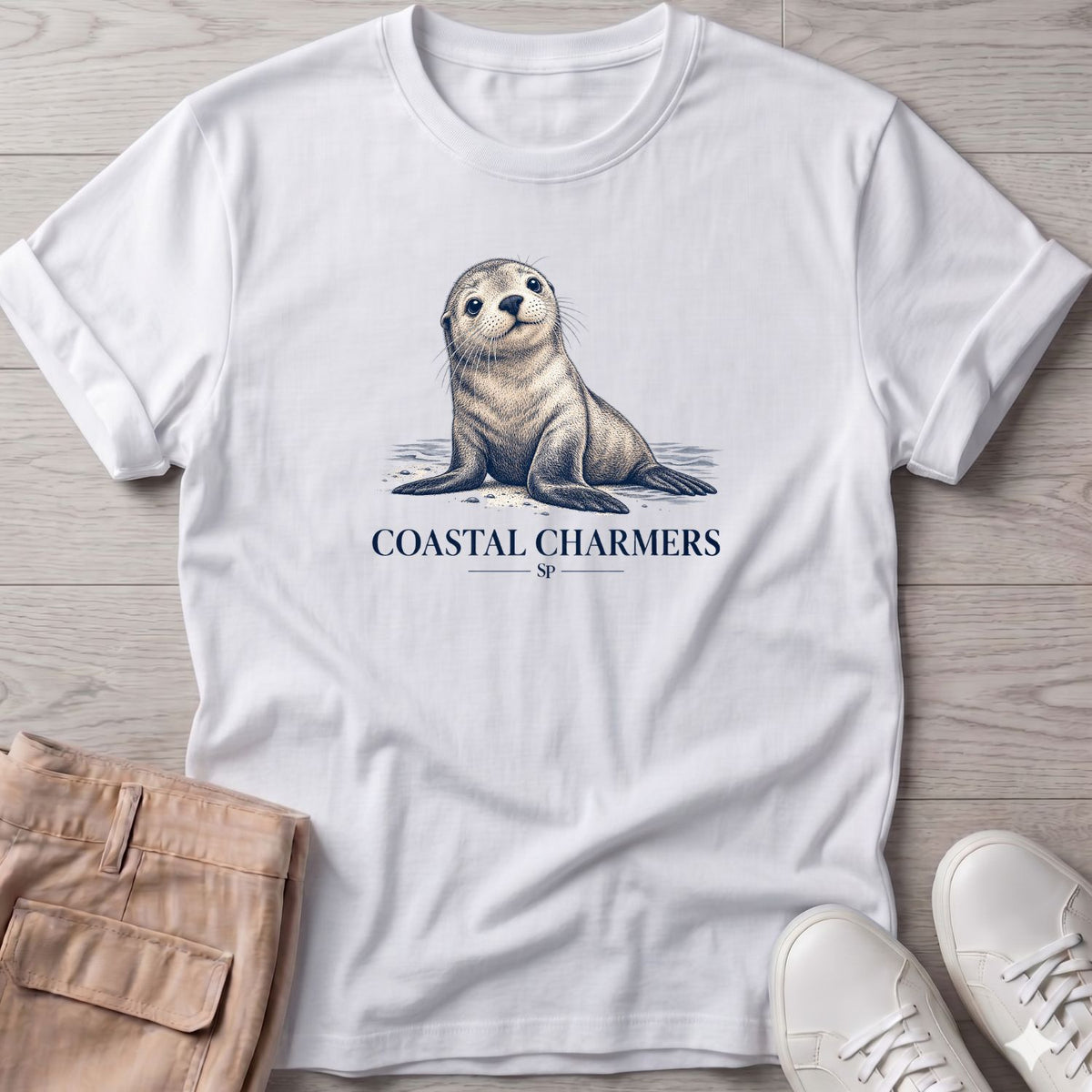 Coastal Charmer Seal Pup T-Shirt