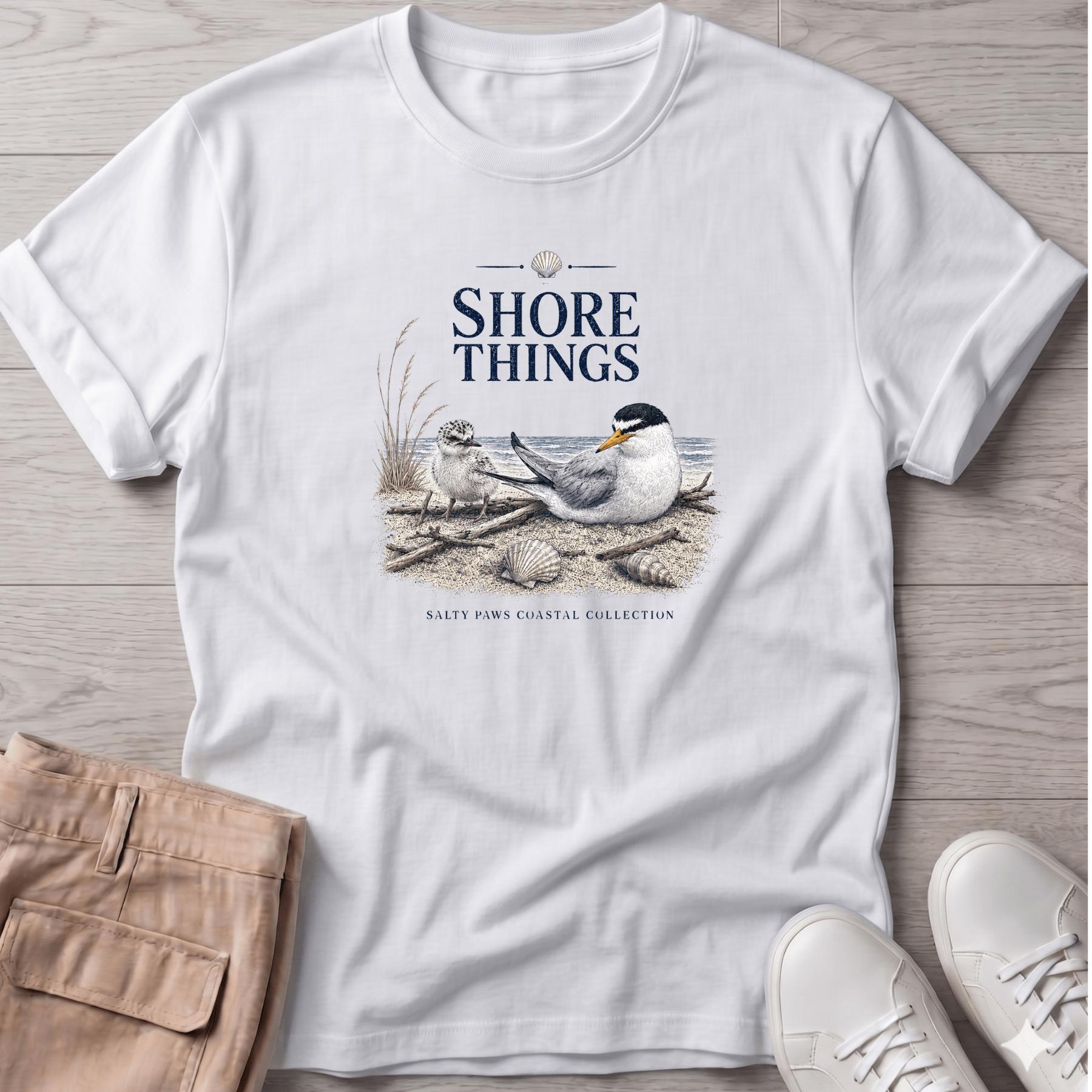 Shore Things Tern & Chick T-Shirt Vacation