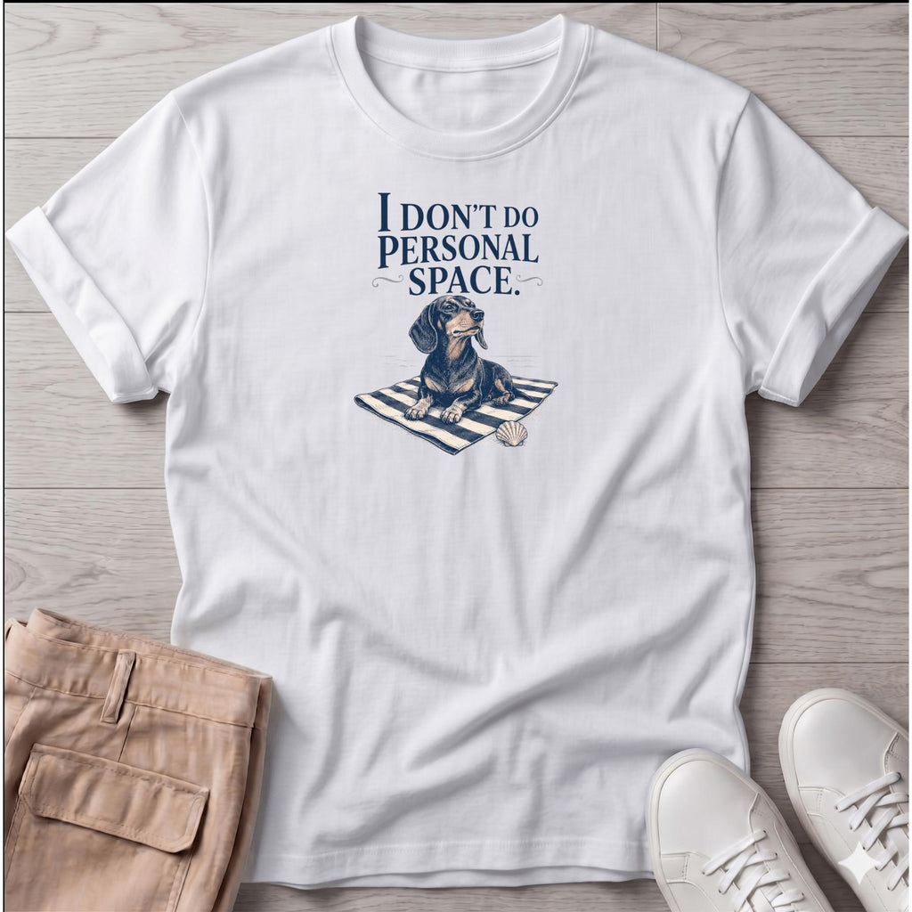 I don't do space dachshund T-Shirt