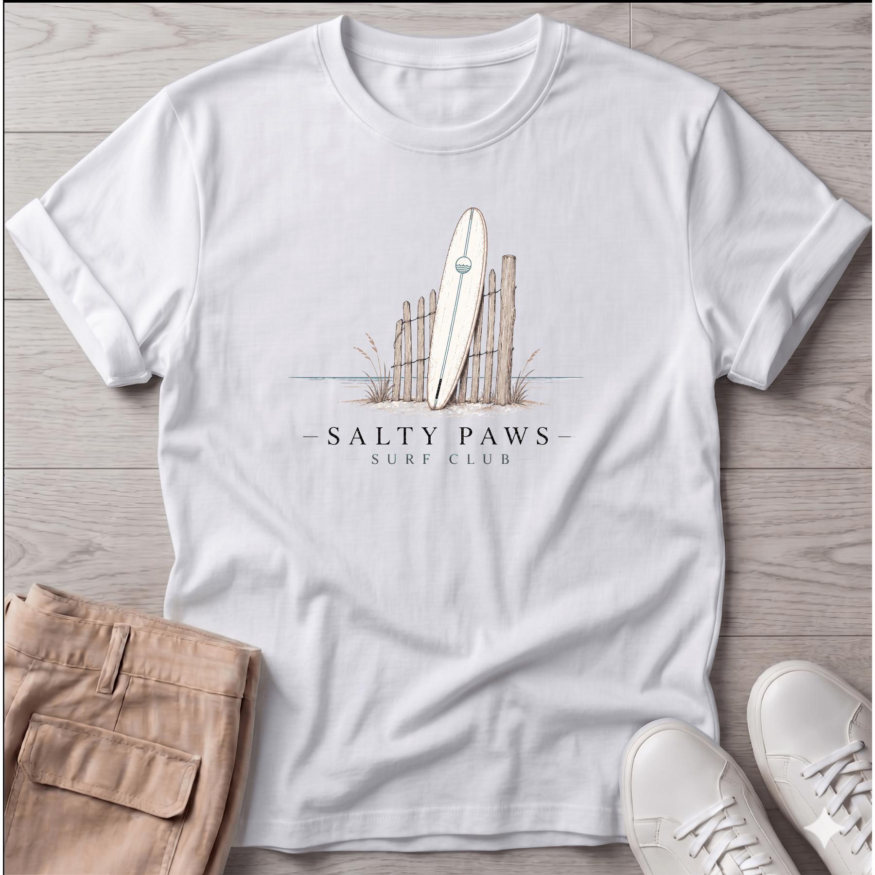 Salty Paws Surf Club T-Shirt
