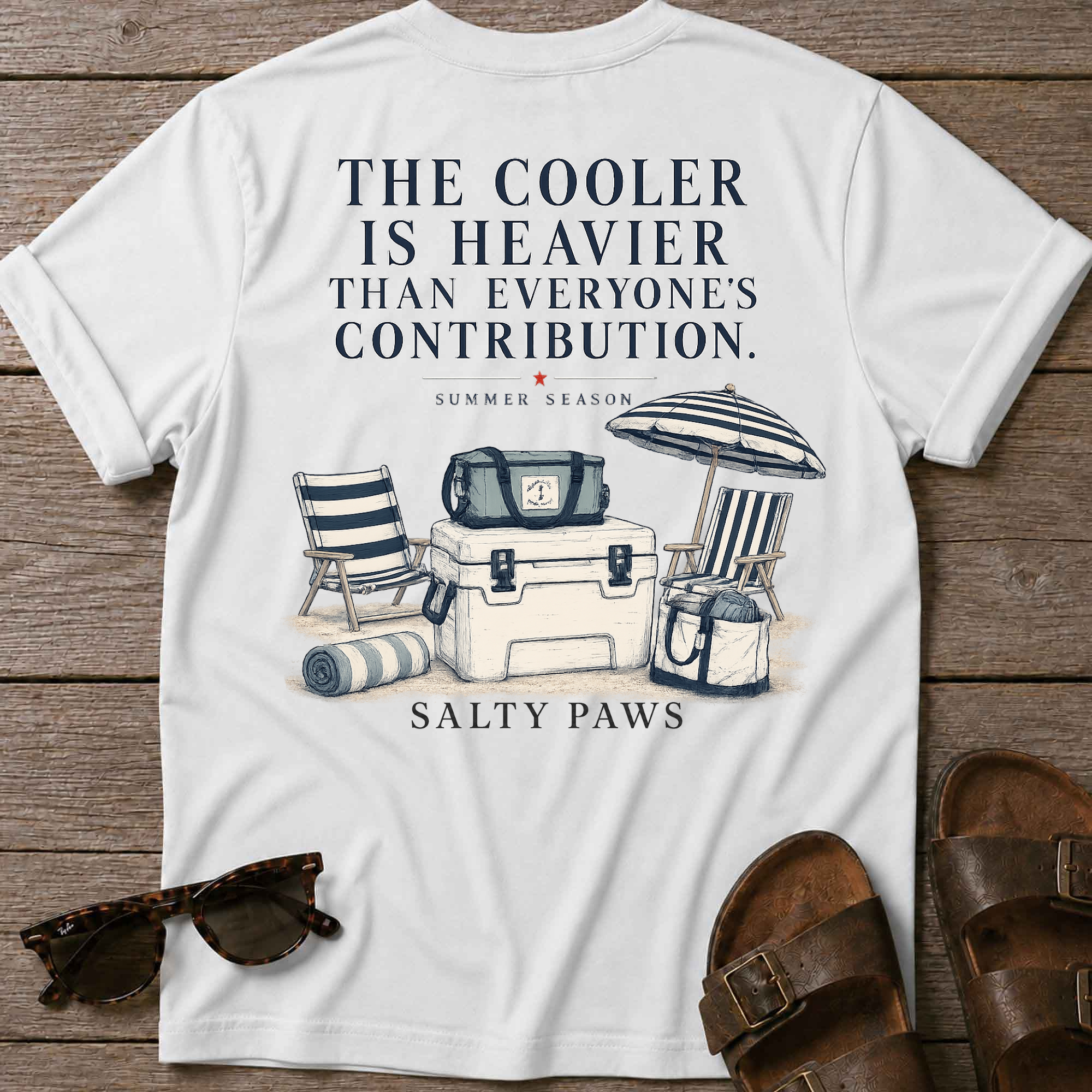 Cooler Heavier than Contribution T-Shirt