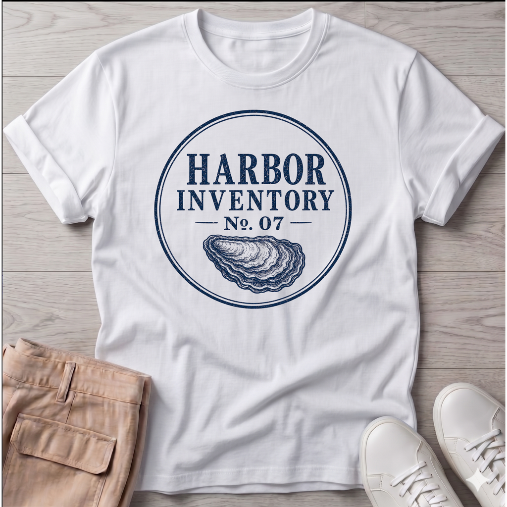 Harbor Inv Oyster BACK DESIGN T-Shirt