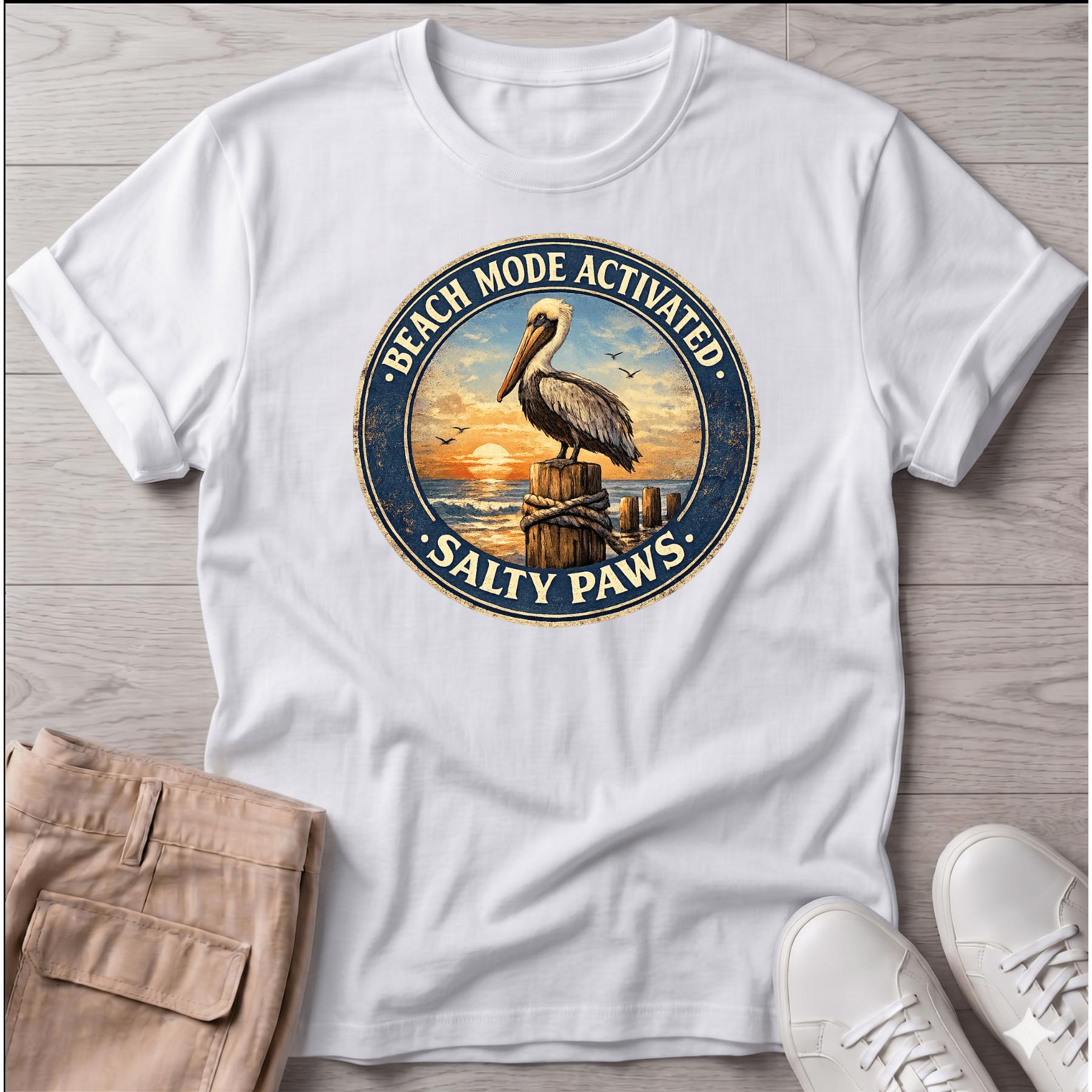 Colorful Pelican T-Shirt