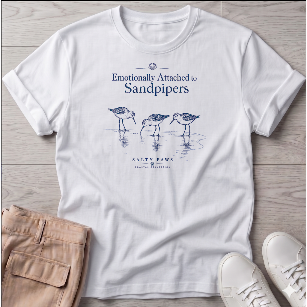 Emotionally Attached Sandpipers T-Shirt