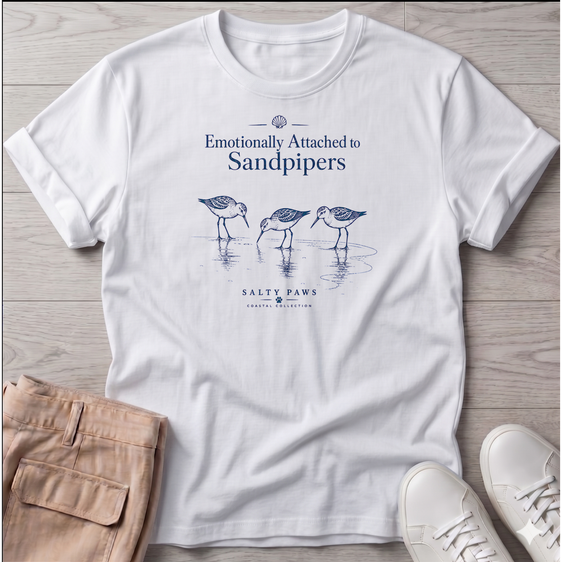 Emotionally Attached Sandpipers T-Shirt