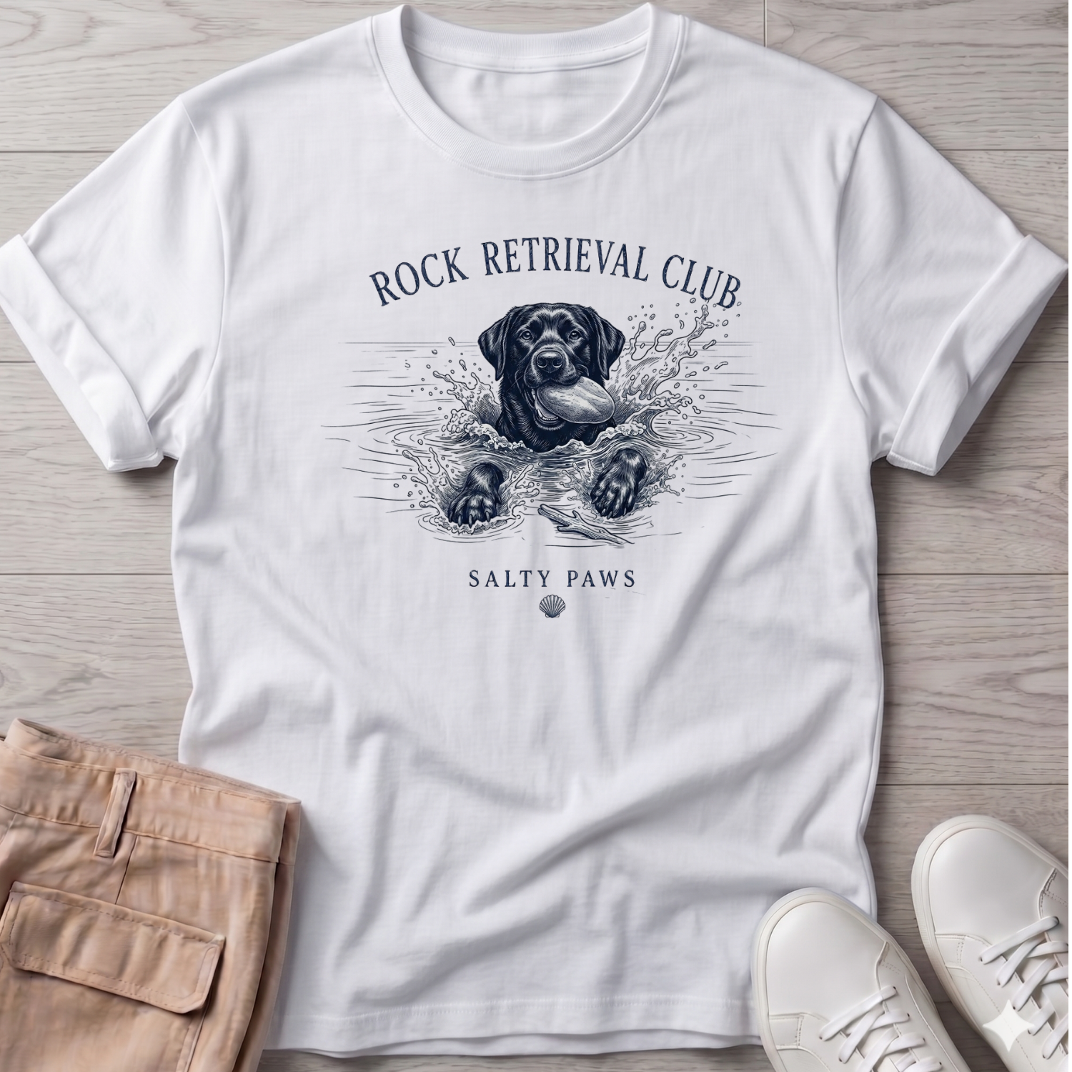 Rock Retriever Lab T-Shirt