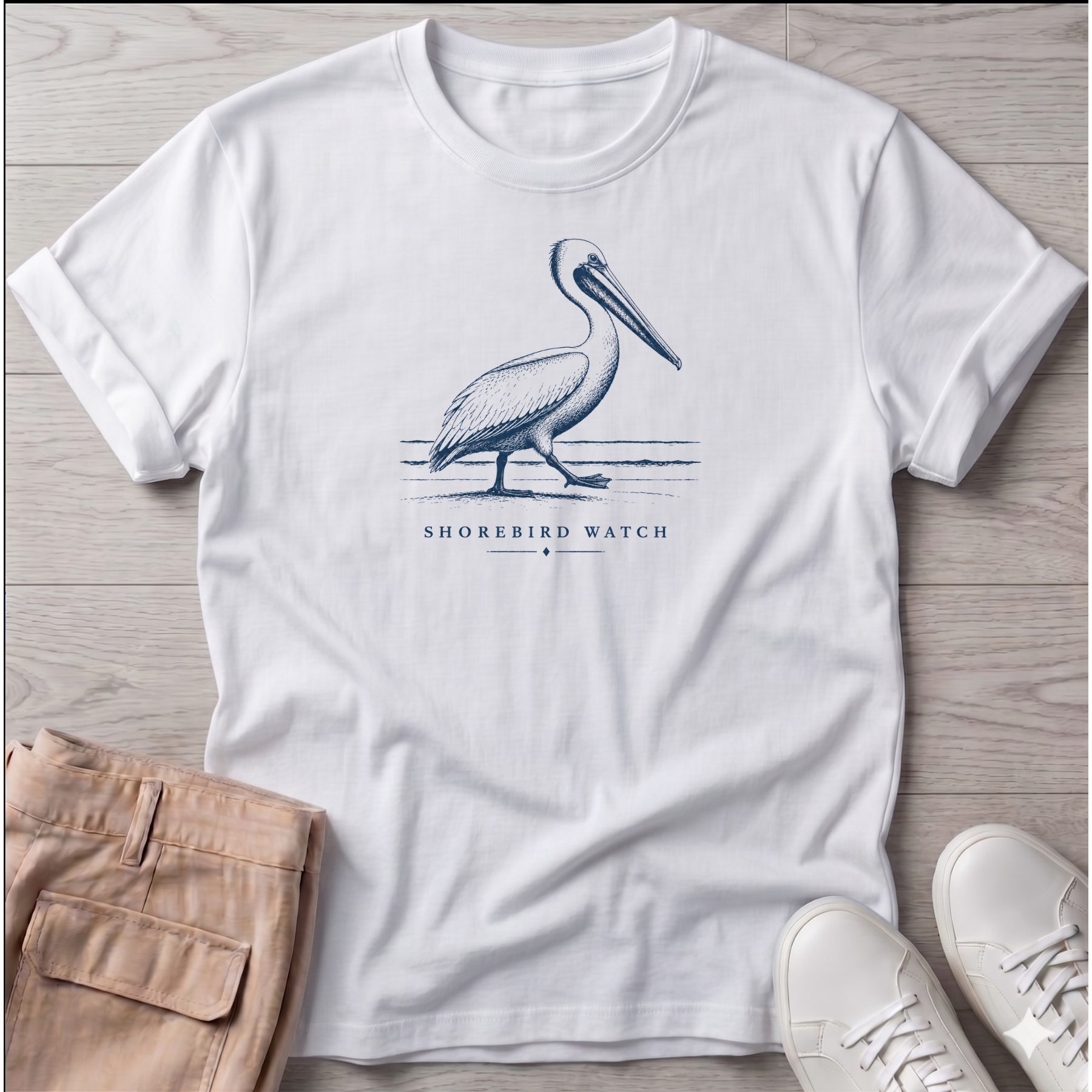 Pelican Walking T-Shirt