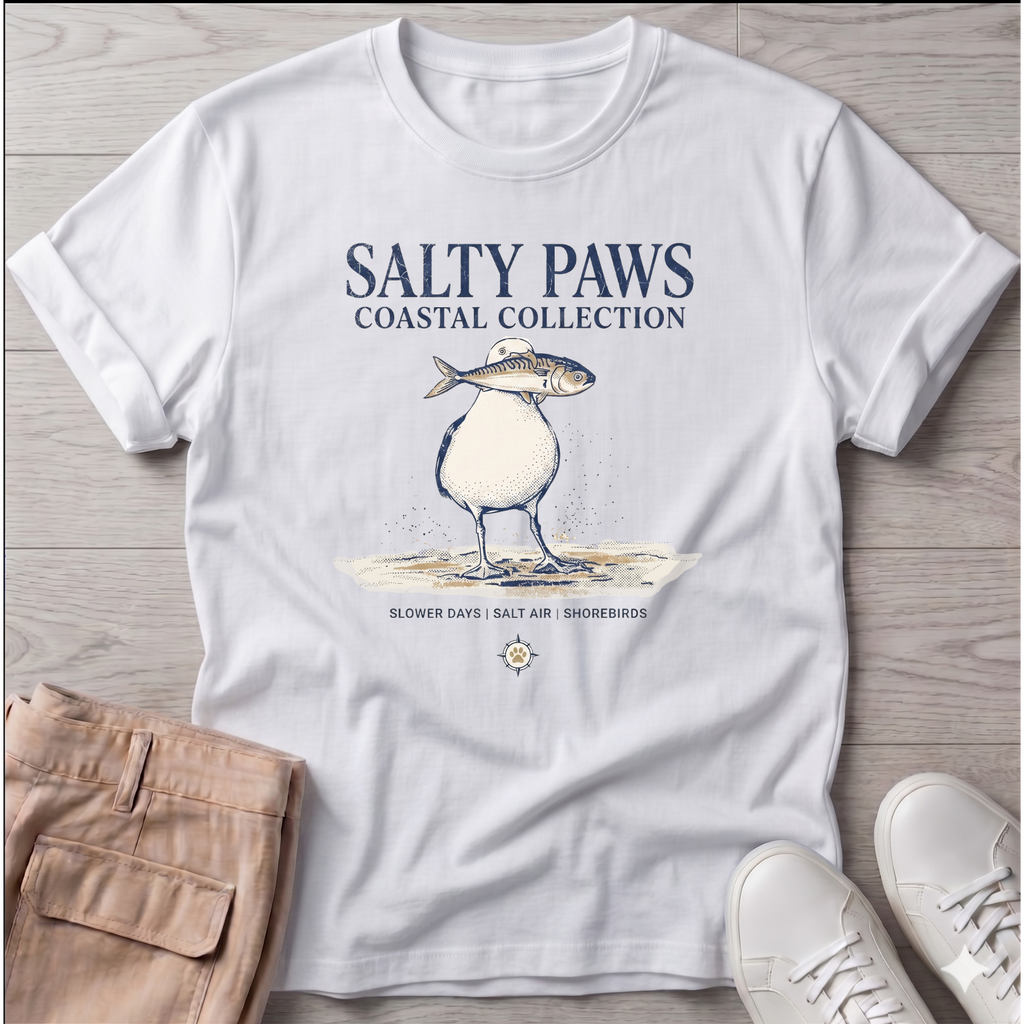 Sea Gull & Fish T-Shirt