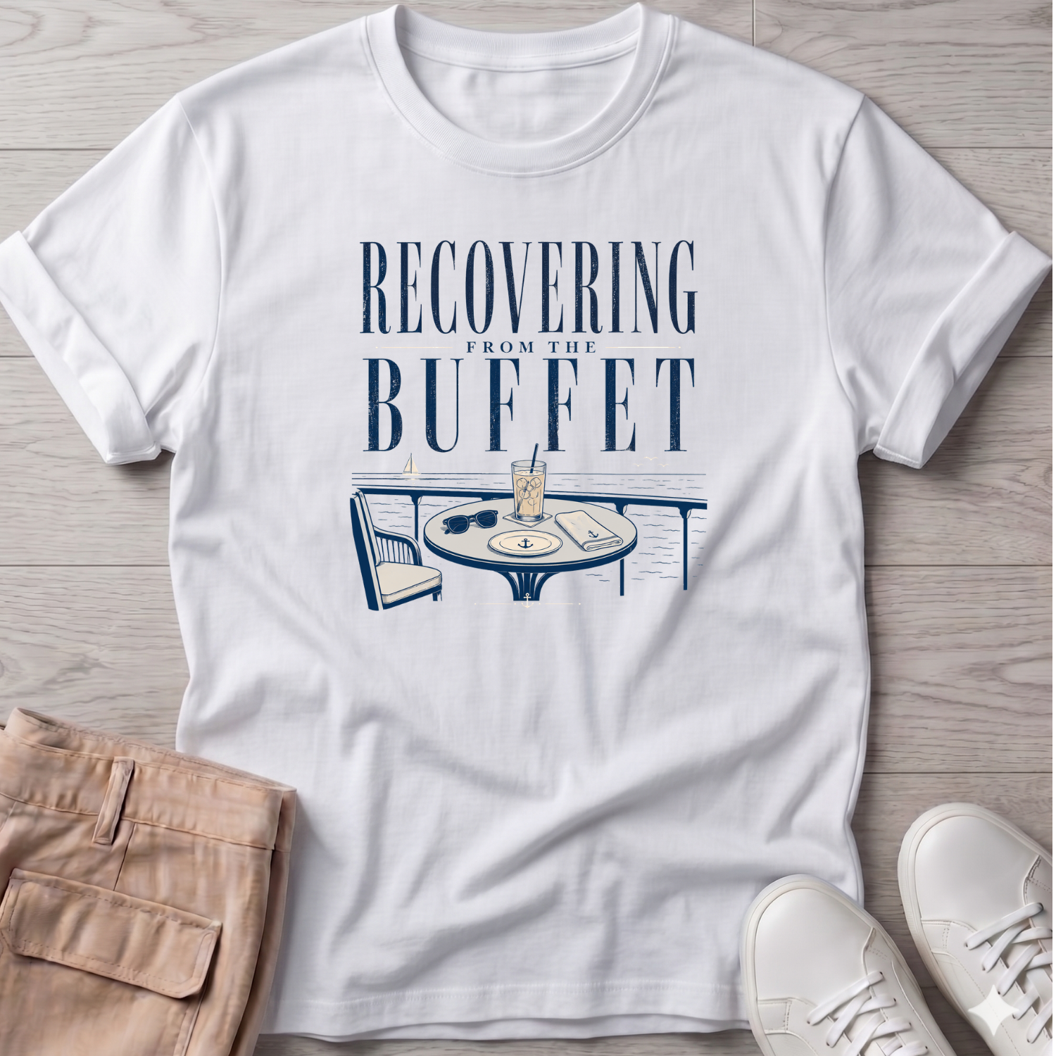 Recovering from Buffet Cruise T-Shirt