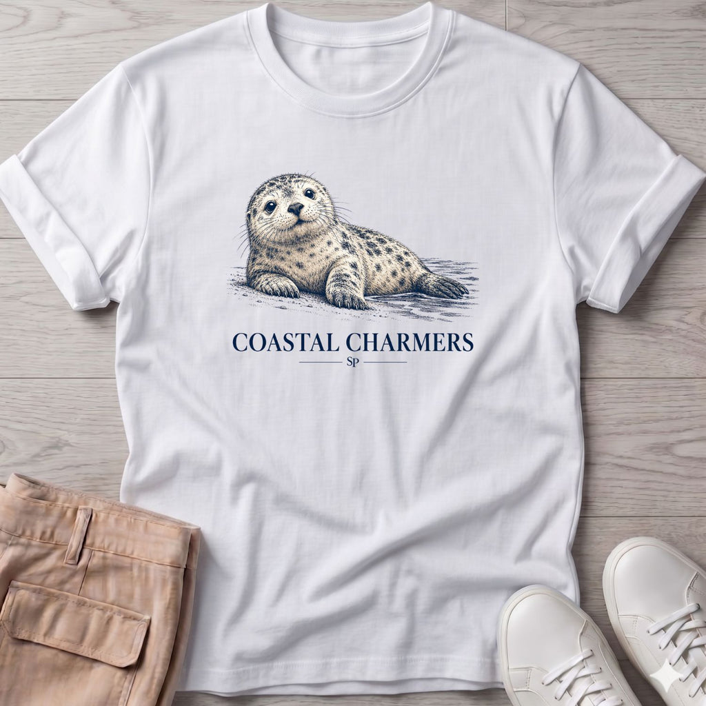 Coastal Charmer Harbor Seal Pup T-Shirt