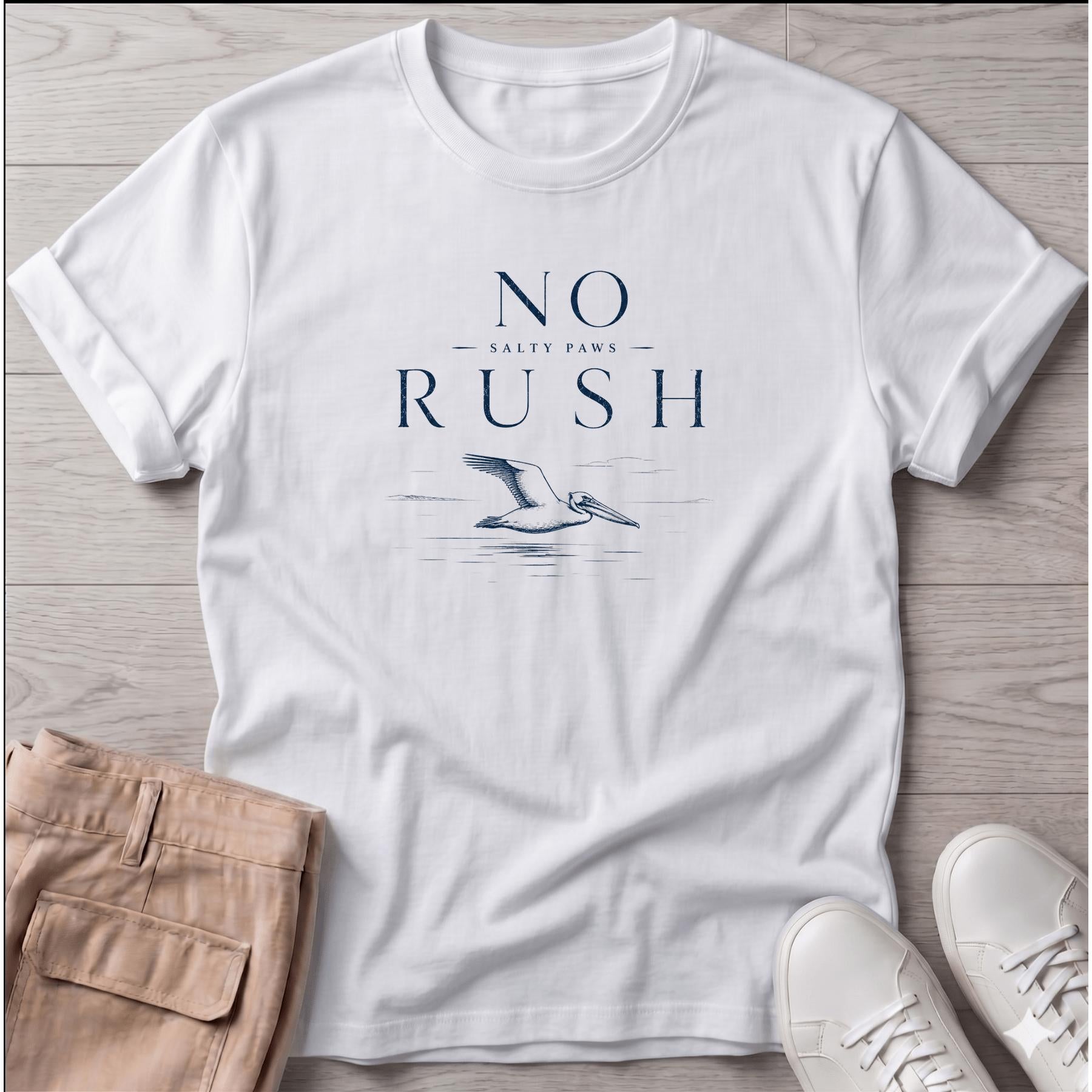 No Rush T-Shirt — Art Tee