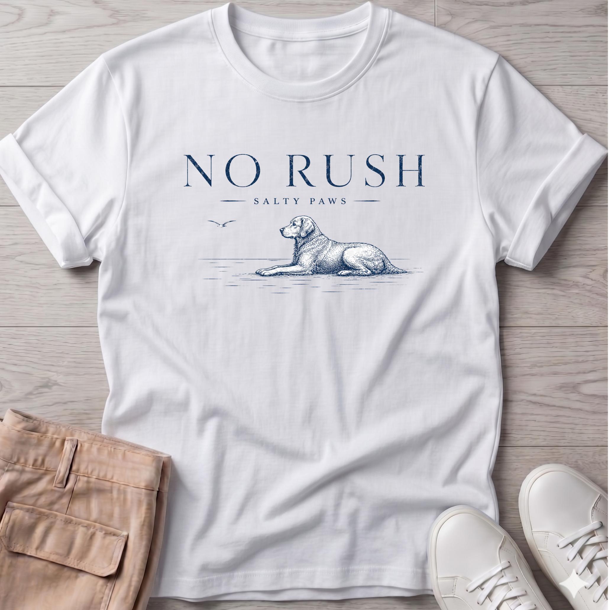 No Rush 2 FB Dog T-Shirt