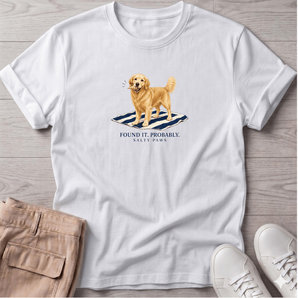 Golden Retriever Shell Dog T-Shirt