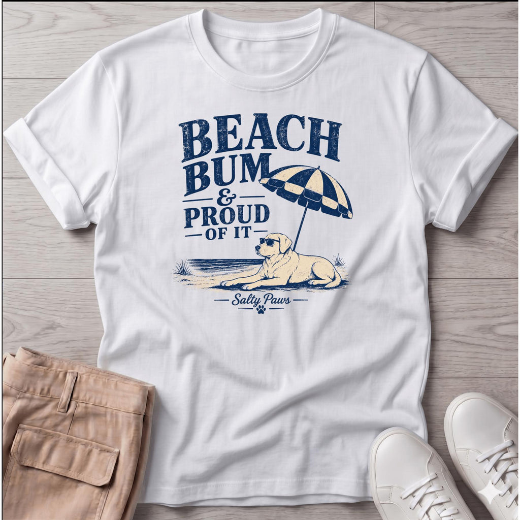 Beach Bum Dog T-Shirt