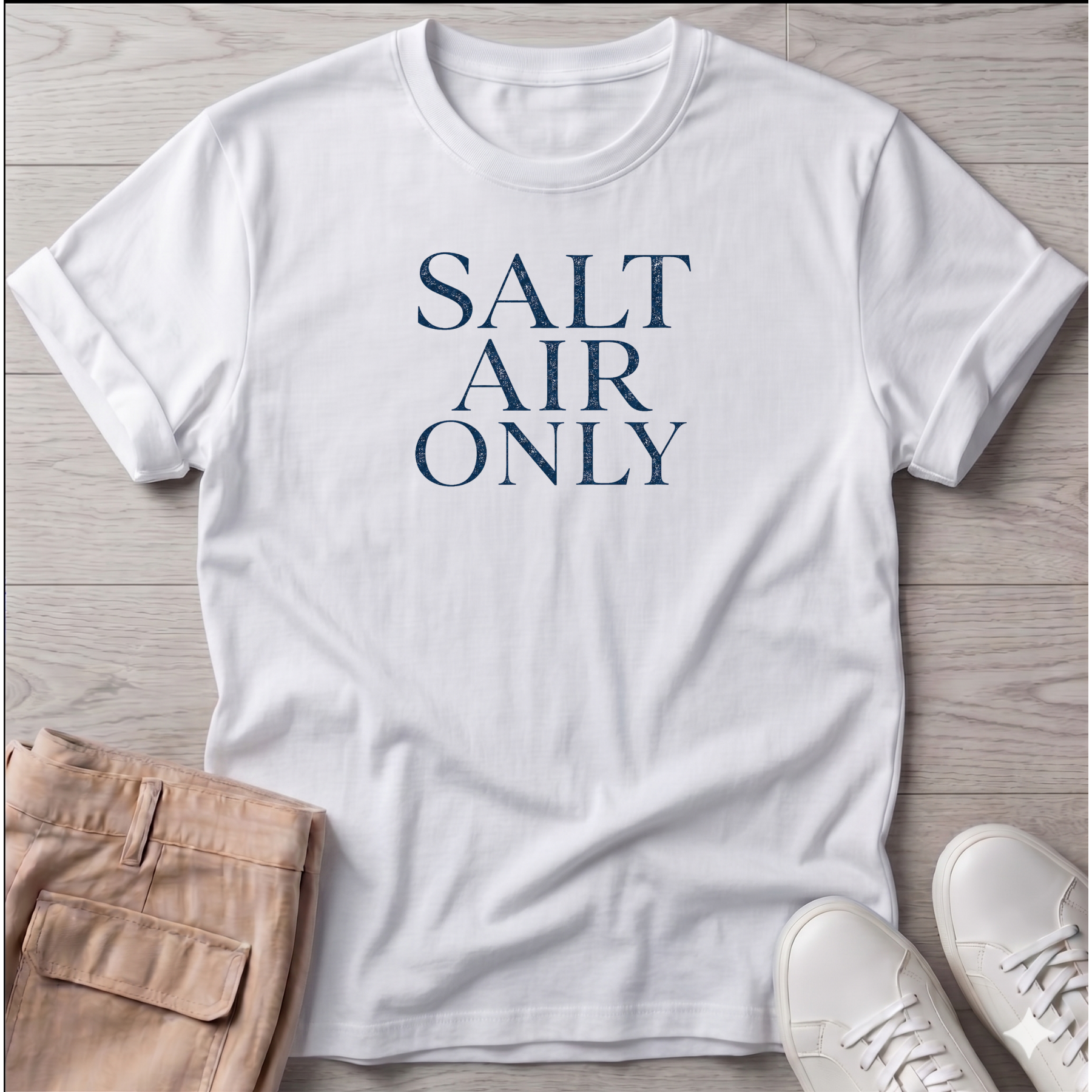 Salt Air Only T-Shirt — Art Tee