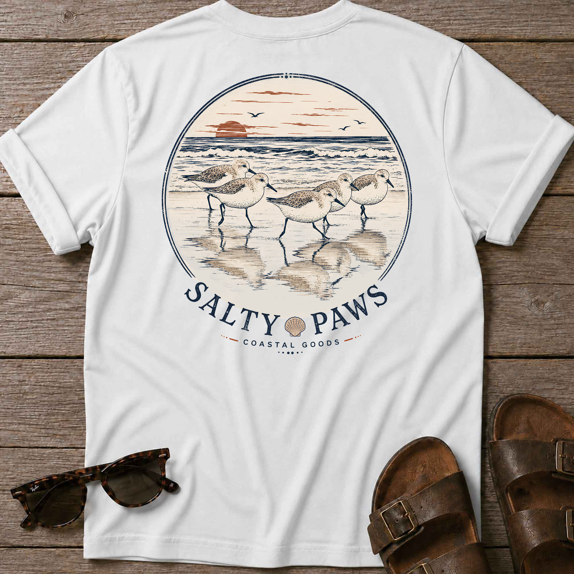 5 Sandpipers T-Shirt