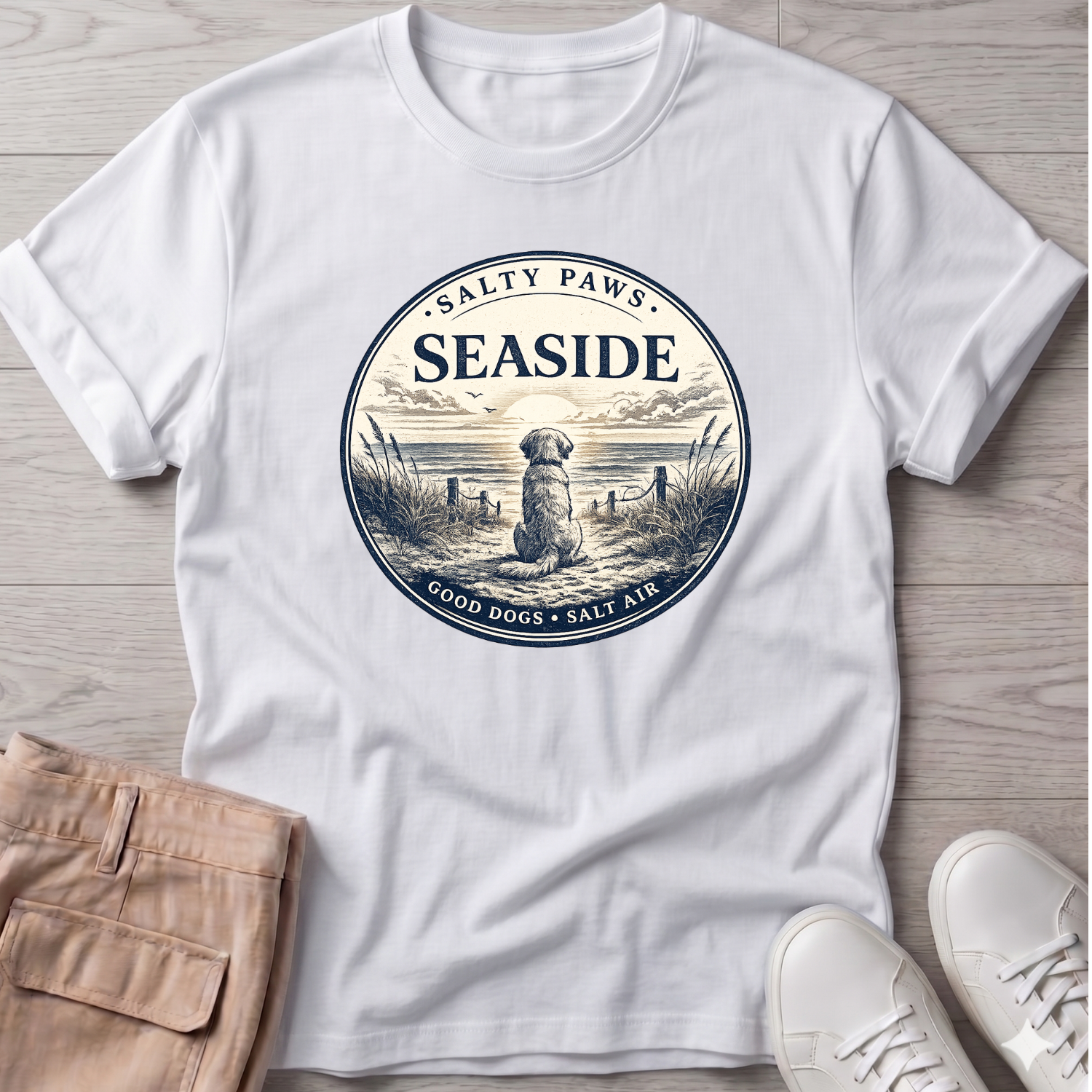 Seaside Good Dogs T-Shirt